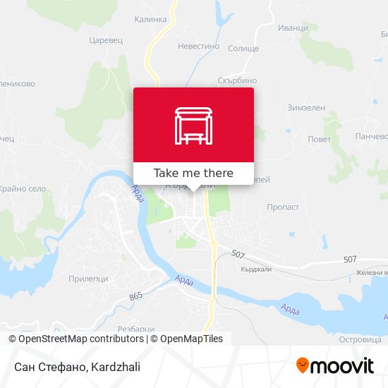 Сан Стефано map