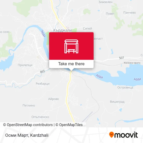 Карта Осми Март