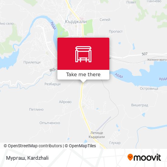 Мургаш map