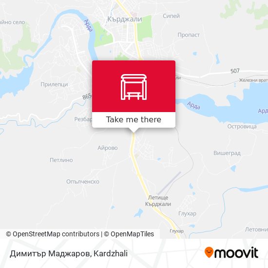 Димитър Маджаров map