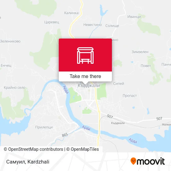 Карта Самуил