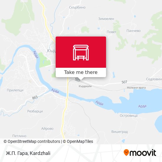 Ж.П. Гара map