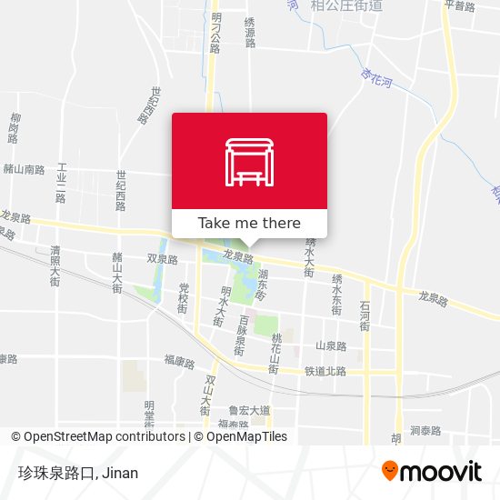 珍珠泉路口 map