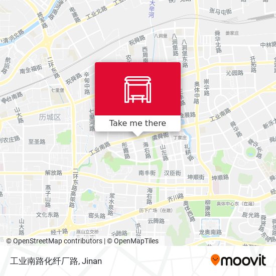 工业南路化纤厂路 map
