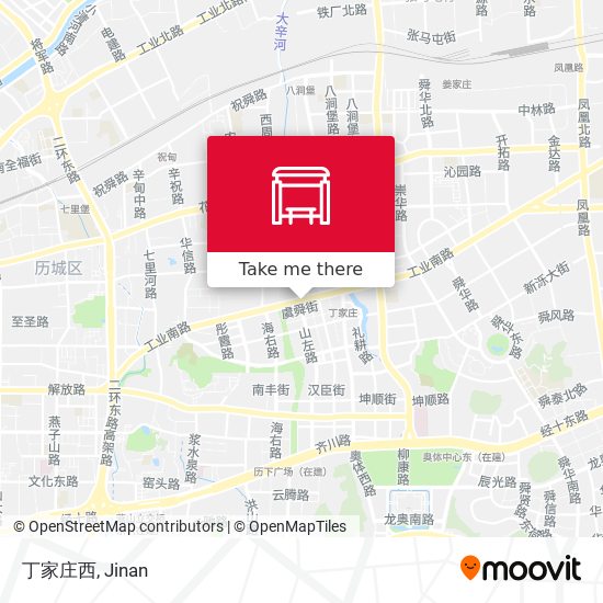 丁家庄西 map