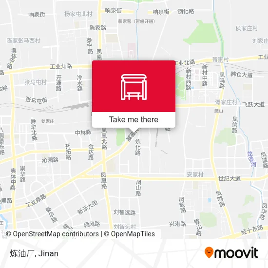 炼油厂 map