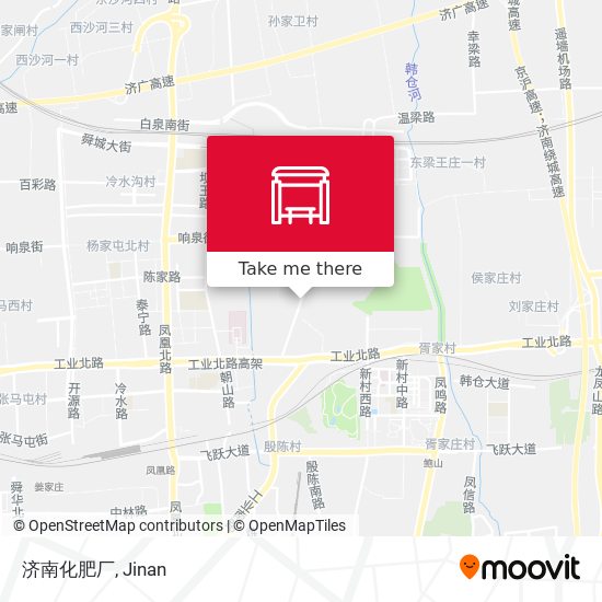 济南化肥厂 map