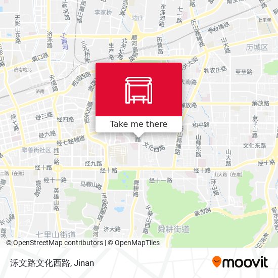 泺文路文化西路 map