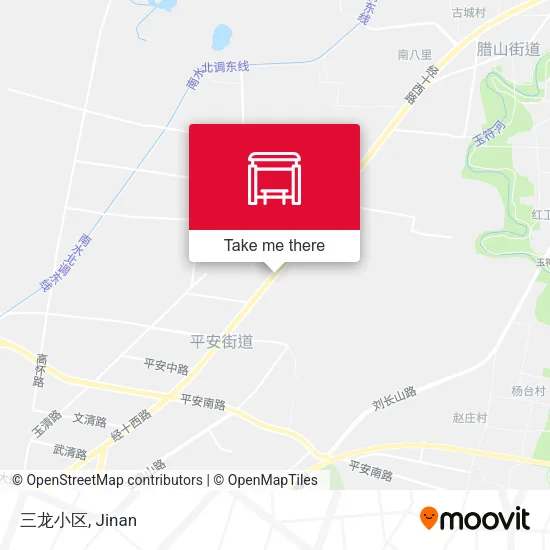 三龙小区 map