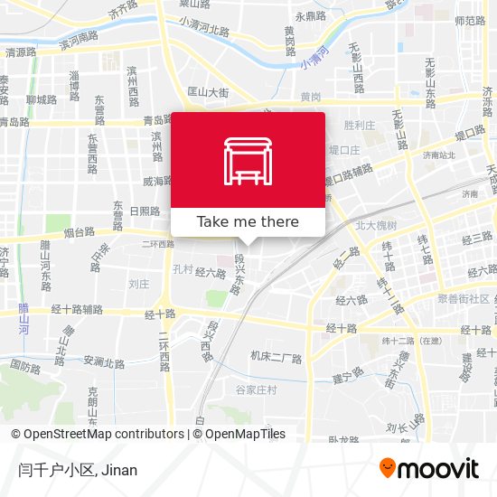 闫千户小区 map