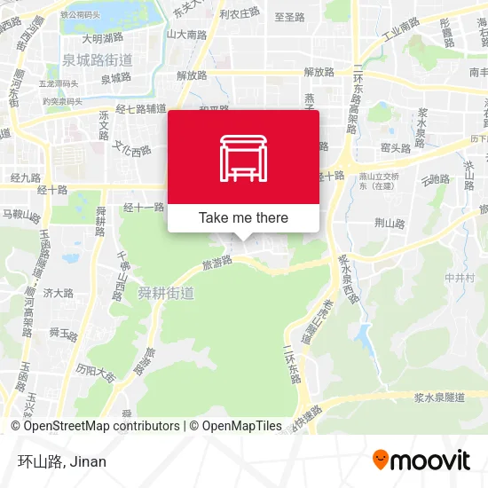 环山路 map