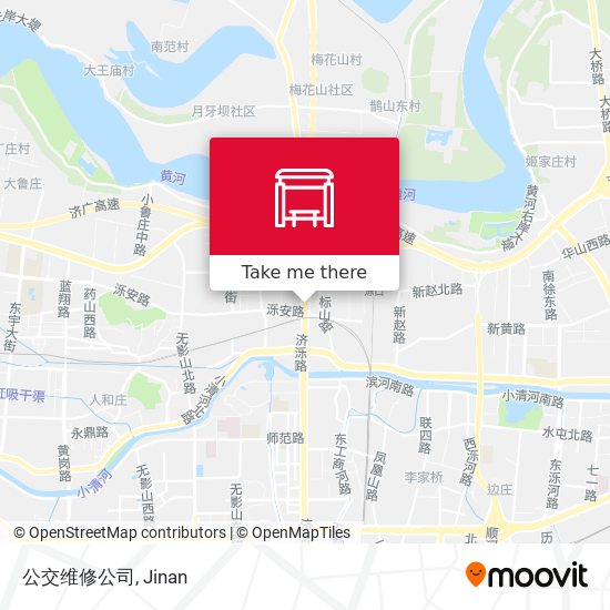 公交维修公司 map