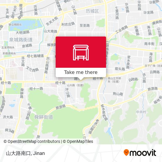 山大路南口 map