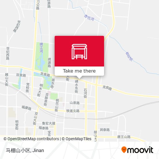 马棚山小区 map