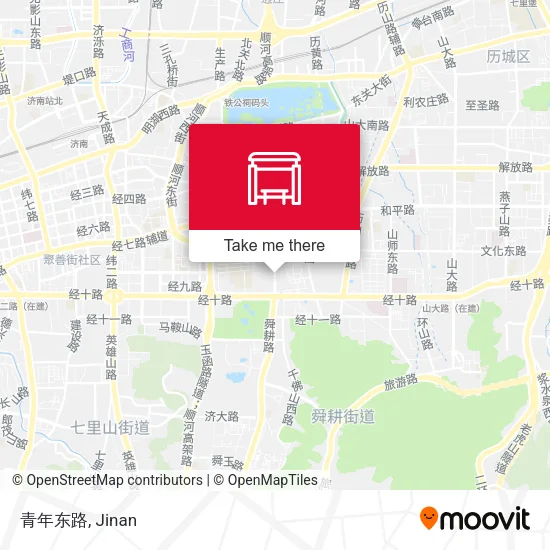 青年东路 map
