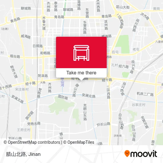 腊山北路 map