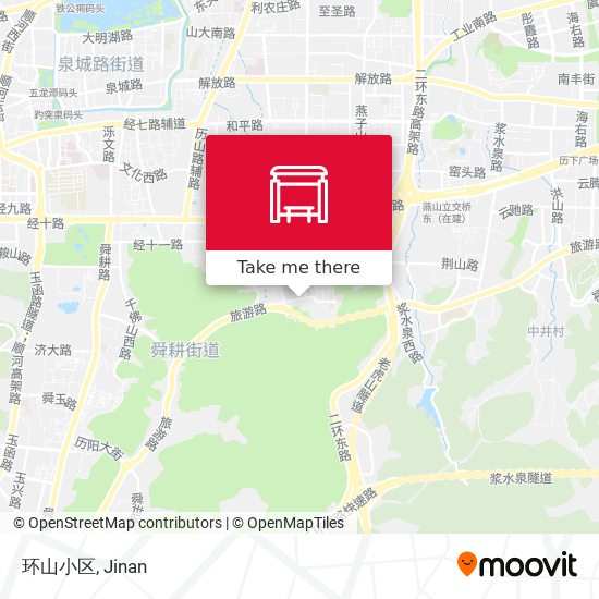 环山小区 map