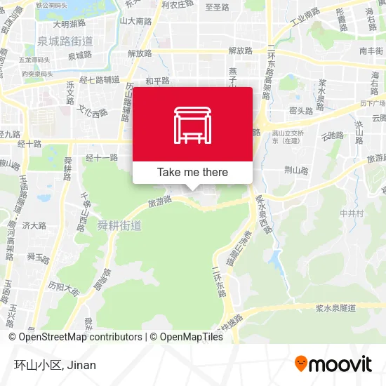 环山小区 map