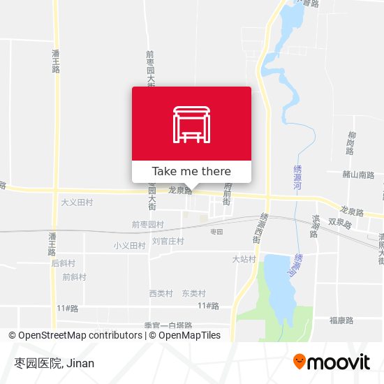枣园医院 map