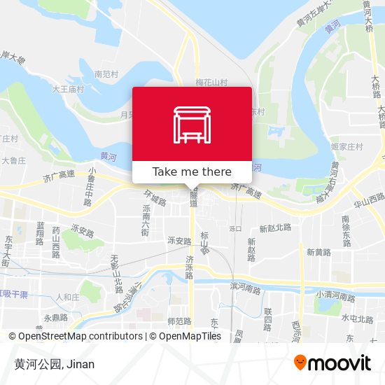 黄河公园 map