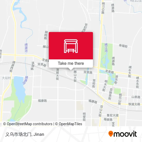 义乌市场北门 map