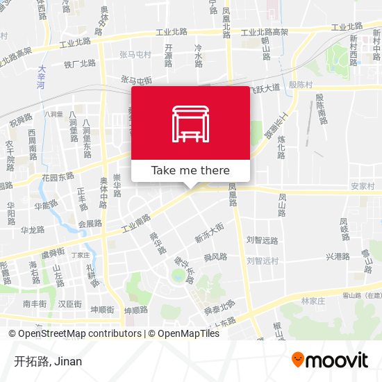 开拓路 map