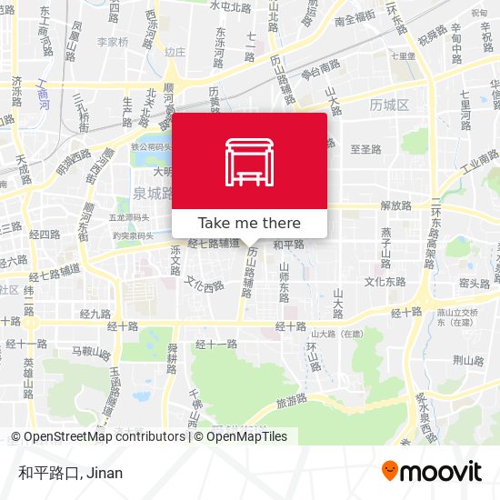 和平路口 map