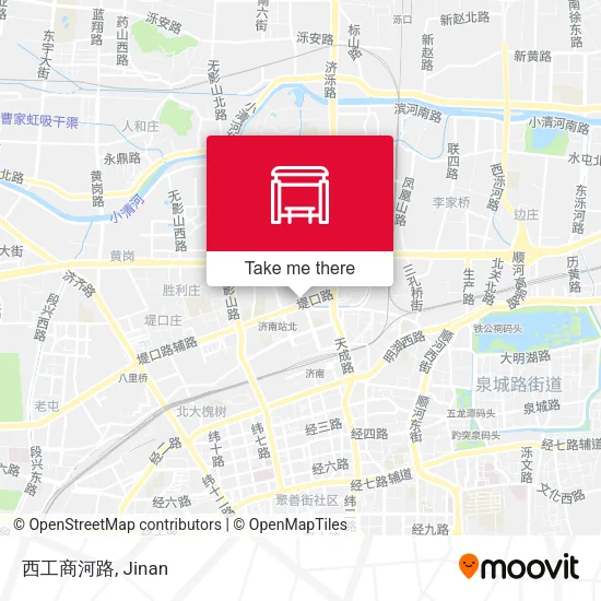 西工商河路 map