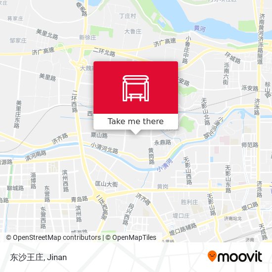 东沙王庄 map