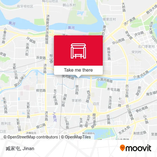 臧家屯 map