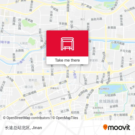 长途总站北区 map
