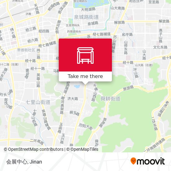 会展中心 map