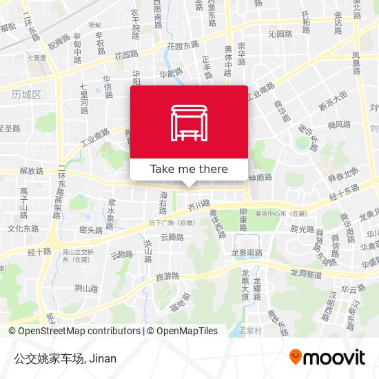 公交姚家车场 map