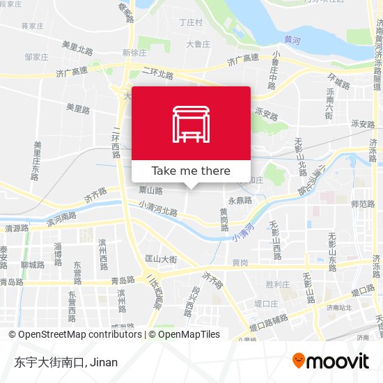 东宇大街南口 map