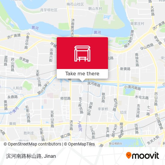 滨河南路标山路 map