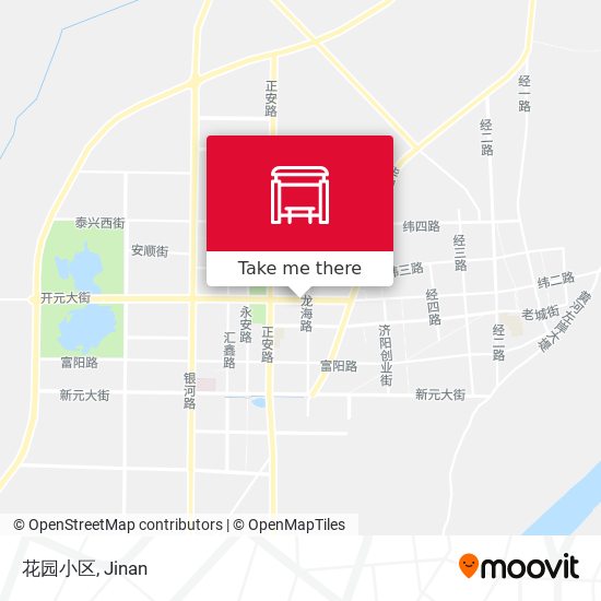 花园小区 map