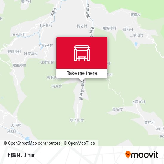 上降甘 map