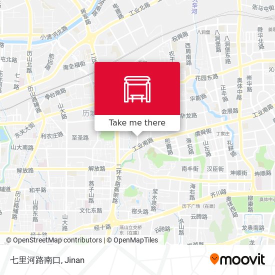 七里河路南口 map