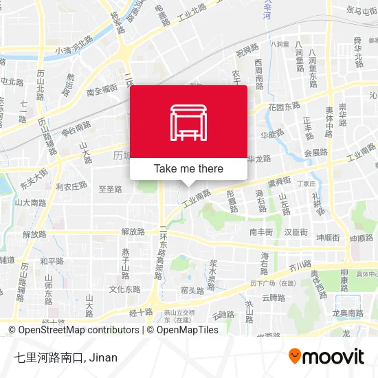 七里河路南口 map