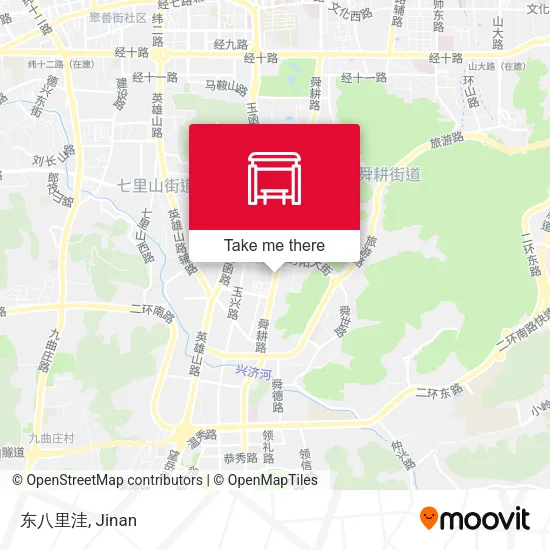 东八里洼 map
