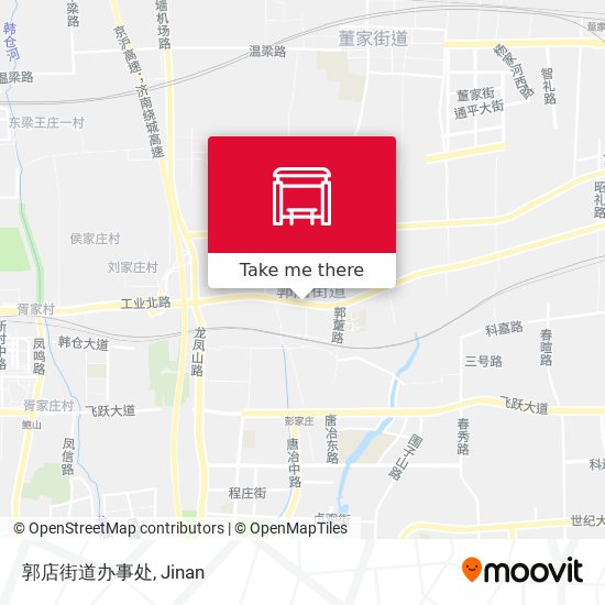 郭店街道办事处 map