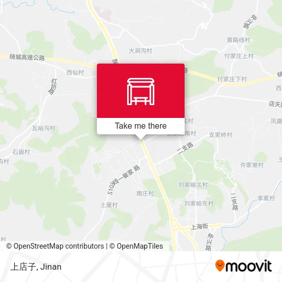上店子 map