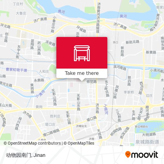 动物园南门 map