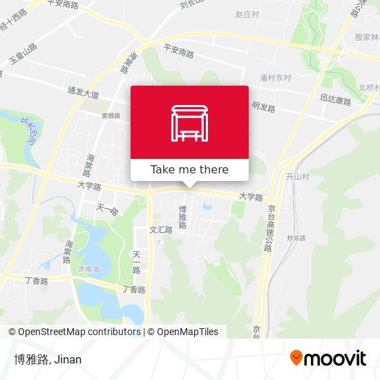 博雅路 map