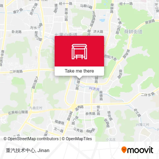 重汽技术中心 map