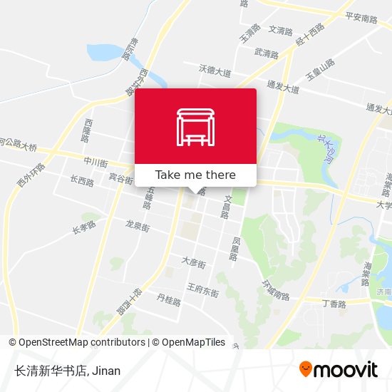 长清新华书店 map