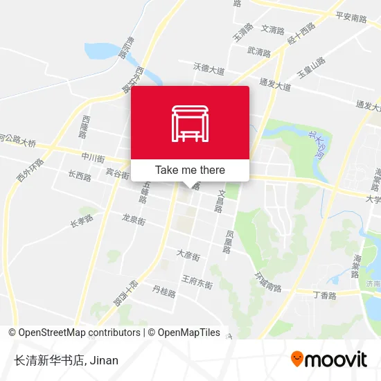 长清新华书店 map