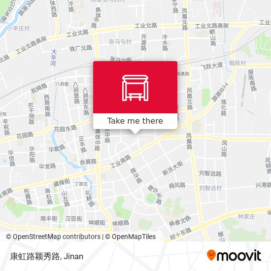 康虹路颖秀路 map