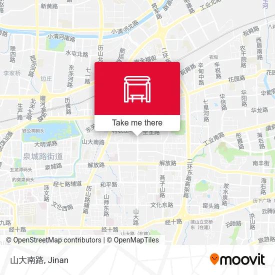 山大南路 map