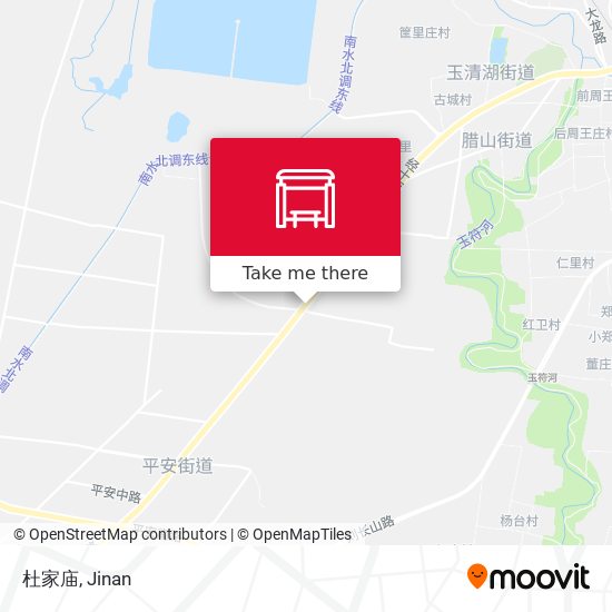 杜家庙 map